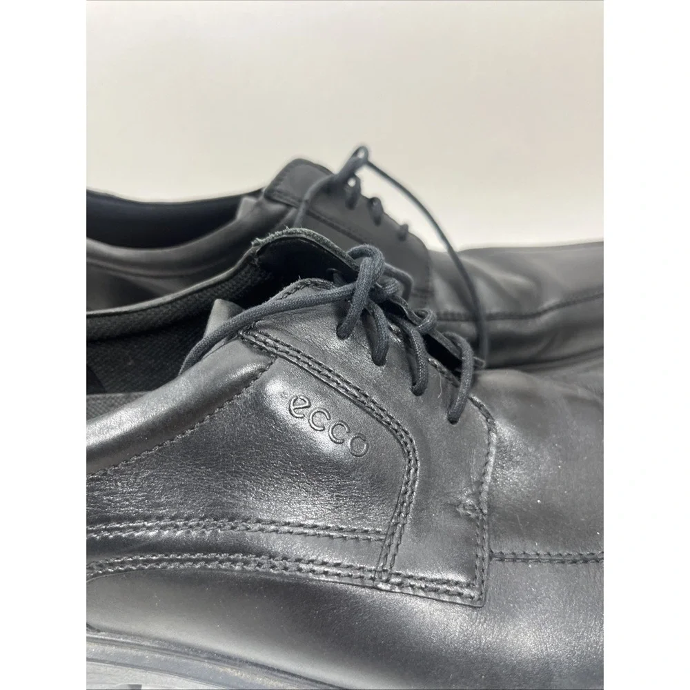 Ecco Black Dress Shoes Mems Size 50